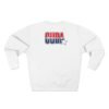 Cuba Canada Heart Crewneck Sweatshirt — Split Flag Love Graphic