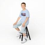 Kids T-Shirt — 'Canada' Retro Truck & Maple Landscape Graphic - Image 20