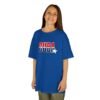4825426942550135651_2048.jpeg Kids 'CUDA' Retro Star Tee — Patriotic Red & Blue Graphic