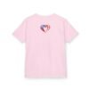 Kids Tee — Heart Flag Design: Cuban & Canadian Pride