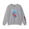 Cuban Flag Cigarette Smoke Crewneck Sweatshirt