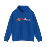Hoodie — "Different Lands, One Respect, One Pride" Canada & Cuba Flag Graphic - Image 7