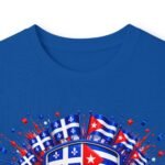 Long Sleeve Tee — Quebec Cuba Travel Badge Graphic - Image 10
