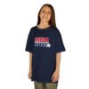 5945203031722938021_2048.jpeg Kids 'CUDA' Retro Star Tee — Patriotic Red & Blue Graphic