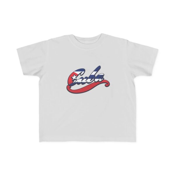 617808103796380646_2048.jpeg Cuba Patriotic Script Toddler Tee | Red White Blue Cuba Shirt