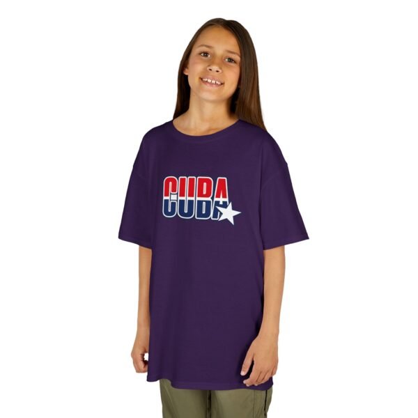 6220733827927628299_2048.jpeg Kids 'CUDA' Retro Star Tee — Patriotic Red & Blue Graphic