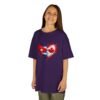 Kids Tee — Heart Flag Design: Cuban & Canadian Pride