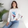 Cuban Flag Cigarette Smoke Crewneck Sweatshirt
