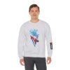 Cuban Flag Cigarette Smoke Crewneck Sweatshirt