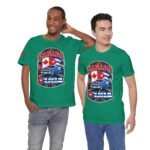 Cuba Canada Shirt, Cuba Canada T-Shirt, Cuban Canadian Shirt, Canada Flag Sleeve Tee, Cuba Travel Shirt, Retro Graphic Tee, Unisex Shirt - Image 23