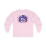 Long Sleeve Tee — Quebec Cuba Travel Badge Graphic - Image 11