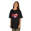 Kids Tee — Heart Flag Design: Cuban & Canadian Pride