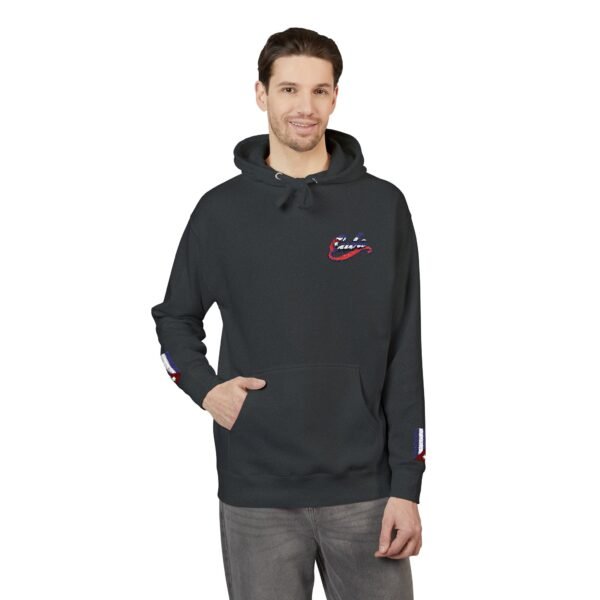Cuba Script Logo Hoodie | Flag Accent Sleeve Stars
