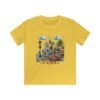 Cuba Havana Vintage Street Scene Kids Tee | Classic Cars, Palm Trees