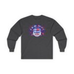 Long Sleeve Tee — Quebec Cuba Travel Badge Graphic - Image 7