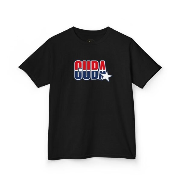 7305393494975939243_2048.jpeg Kids 'CUDA' Retro Star Tee — Patriotic Red & Blue Graphic