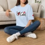 I Love Cuba T-Shirt with Canadian Maple Leaf – Cuba Canada Unisex Tee - Image 9