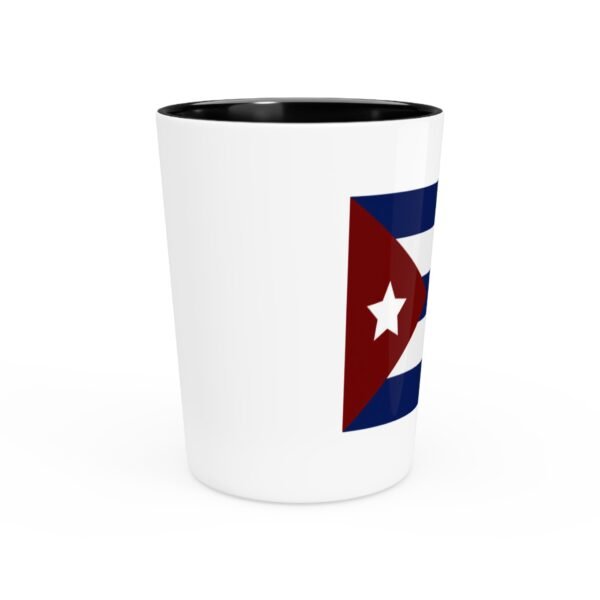 Cuban Flag Shot Glass – Patriotic Cuba Souvenir & Party Shooter