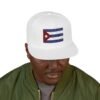 Snapback Hat — Embroidered Cuban Flag Patch