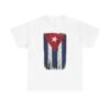 Distressed Cuban Flag T-Shirt | Cuba Flag Tee, Vintage Grunge Stripes