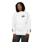 Cuba Script Logo Hoodie | Flag Accent Sleeve Stars
