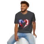 Two Nations One Heart T-Shirt, Cuba Canada Heart Flag Tee, Cuban Canadian Love Shirt, Heart of Cuba and Canada, Patriotic Graphic Tee - Image 18