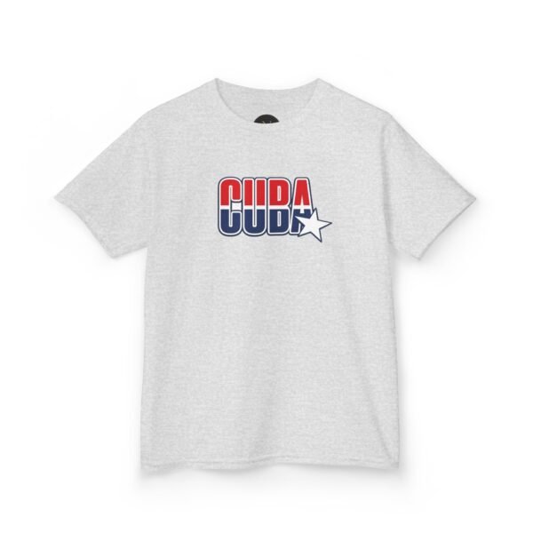 8216886185477770785_2048.jpeg Kids 'CUDA' Retro Star Tee — Patriotic Red & Blue Graphic