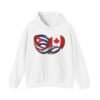 Cuban Canadian Flag Heart Hoodie | Cuba Canada Infinity Ribbon