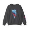 Cuban Flag Cigarette Smoke Crewneck Sweatshirt