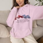 Hoodie — "Different Lands, One Respect, One Pride" Canada & Cuba Flag Graphic - Image 11