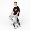 Kids Tee — Heart Flag Design: Cuban & Canadian Pride