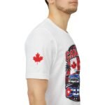 Cuba Canada Shirt, Cuba Canada T-Shirt, Cuban Canadian Shirt, Canada Flag Sleeve Tee, Cuba Travel Shirt, Retro Graphic Tee, Unisex Shirt - Image 3