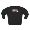 Cuba Canada Heart Crewneck Sweatshirt — Split Flag Love Graphic