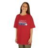 8654013449173833546_2048.jpeg Kids 'CUDA' Retro Star Tee — Patriotic Red & Blue Graphic