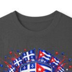 Long Sleeve Tee — Quebec Cuba Travel Badge Graphic - Image 8