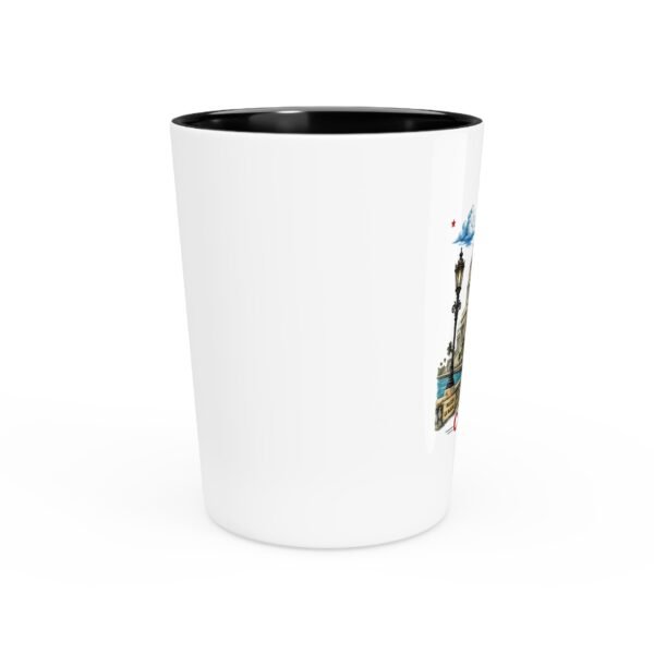 9255336694092028801_2048.jpeg Cuba Vintage Travel Shot Glass – Havana Skyline, Classic Cars & Cuban Flag Souvenir