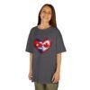 Kids Tee — Heart Flag Design: Cuban & Canadian Pride