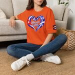 Cuba Québec T-Shirt for Women – Cuban Heart & Québec Pride - Image 11