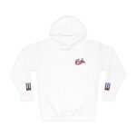 Cuba Script Logo Hoodie | Flag Accent Sleeve Stars - Image 2