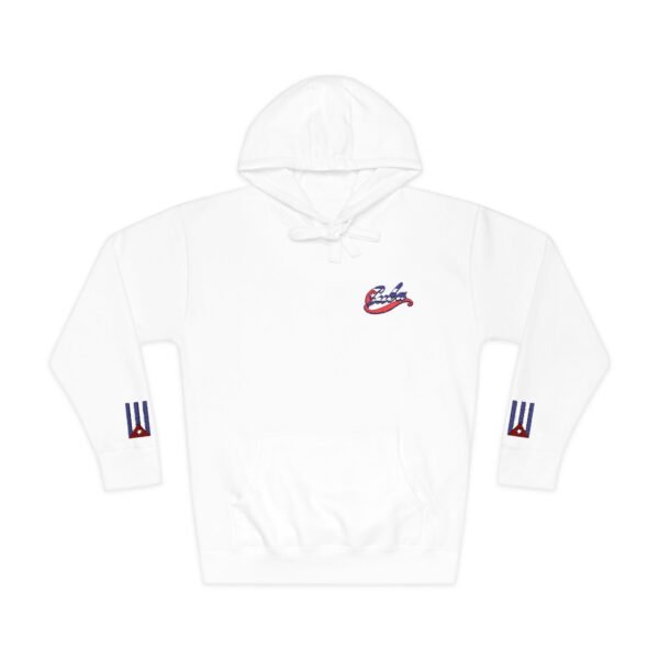 Cuba Script Logo Hoodie | Flag Accent Sleeve Stars