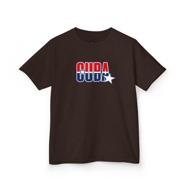 9612518096806346207_2048.jpeg Kids 'CUDA' Retro Star Tee — Patriotic Red & Blue Graphic