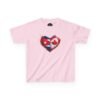 Kids Tee — Heart Flag Design: Cuban & Canadian Pride