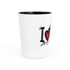 I Heart Cuba Shot Glass – Cuban Flag Souvenir & Party Favor