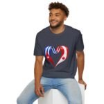 Two Nations One Heart T-Shirt, Cuba Canada Heart Flag Tee, Cuban Canadian Love Shirt, Heart of Cuba and Canada, Patriotic Graphic Tee - Image 26